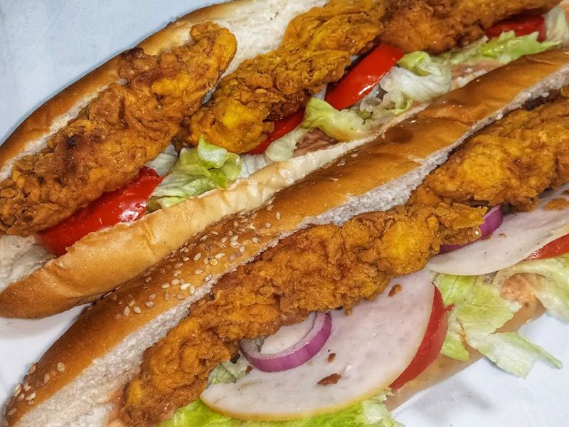 Chicken Strips Sandwich