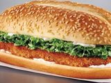 Fresh chicken pane sandwich