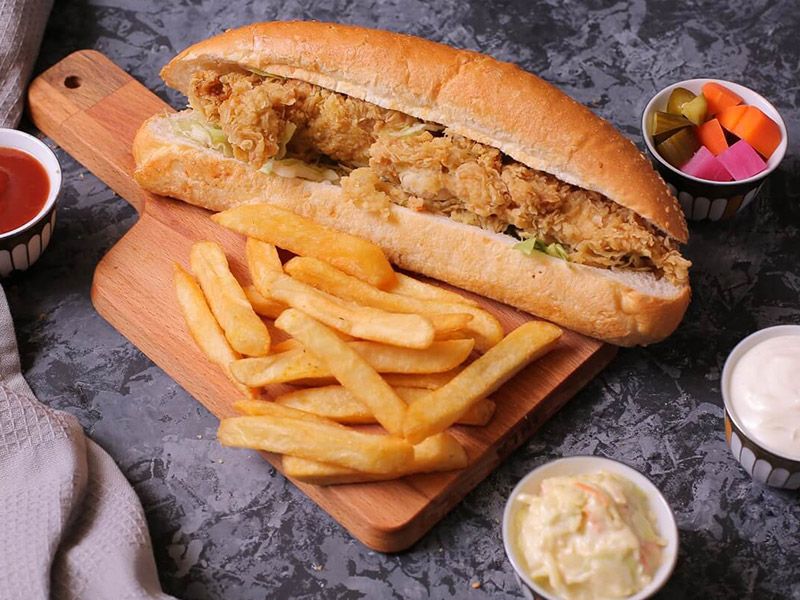 Chicken Pane Sandwich