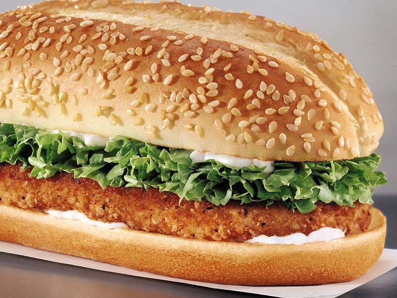 Chicken Pane Sandwich