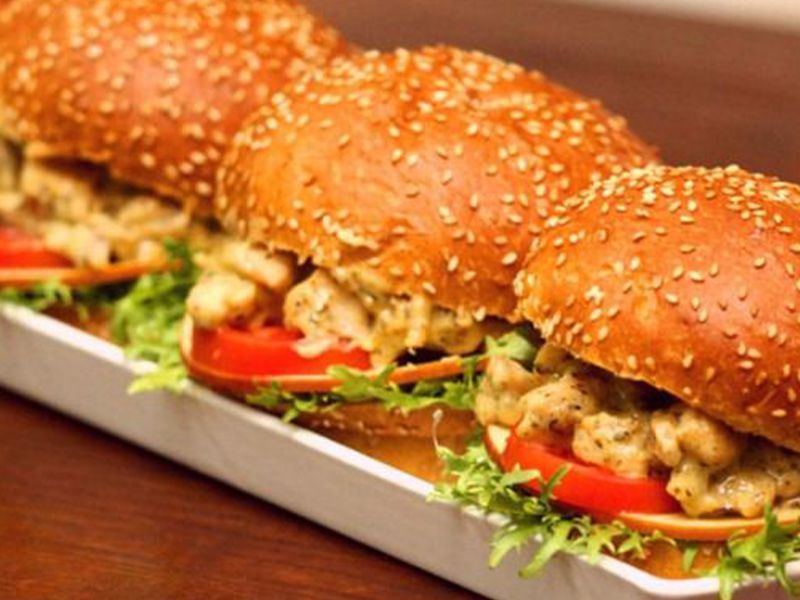 Turkish chicken sandwich