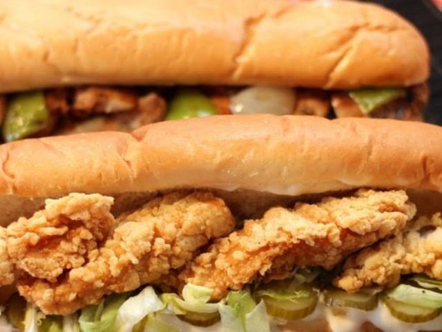 Chicken Doritos Sandwich