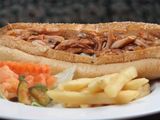 chicken shawerma french sandwich