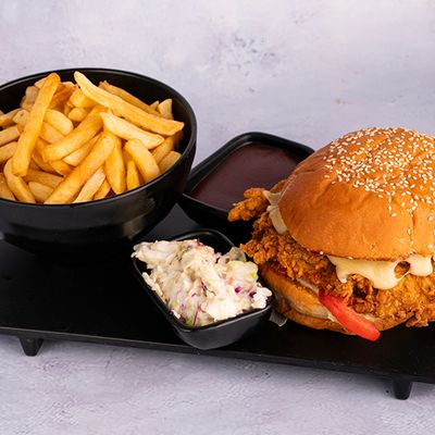 Fried chicken sandwich