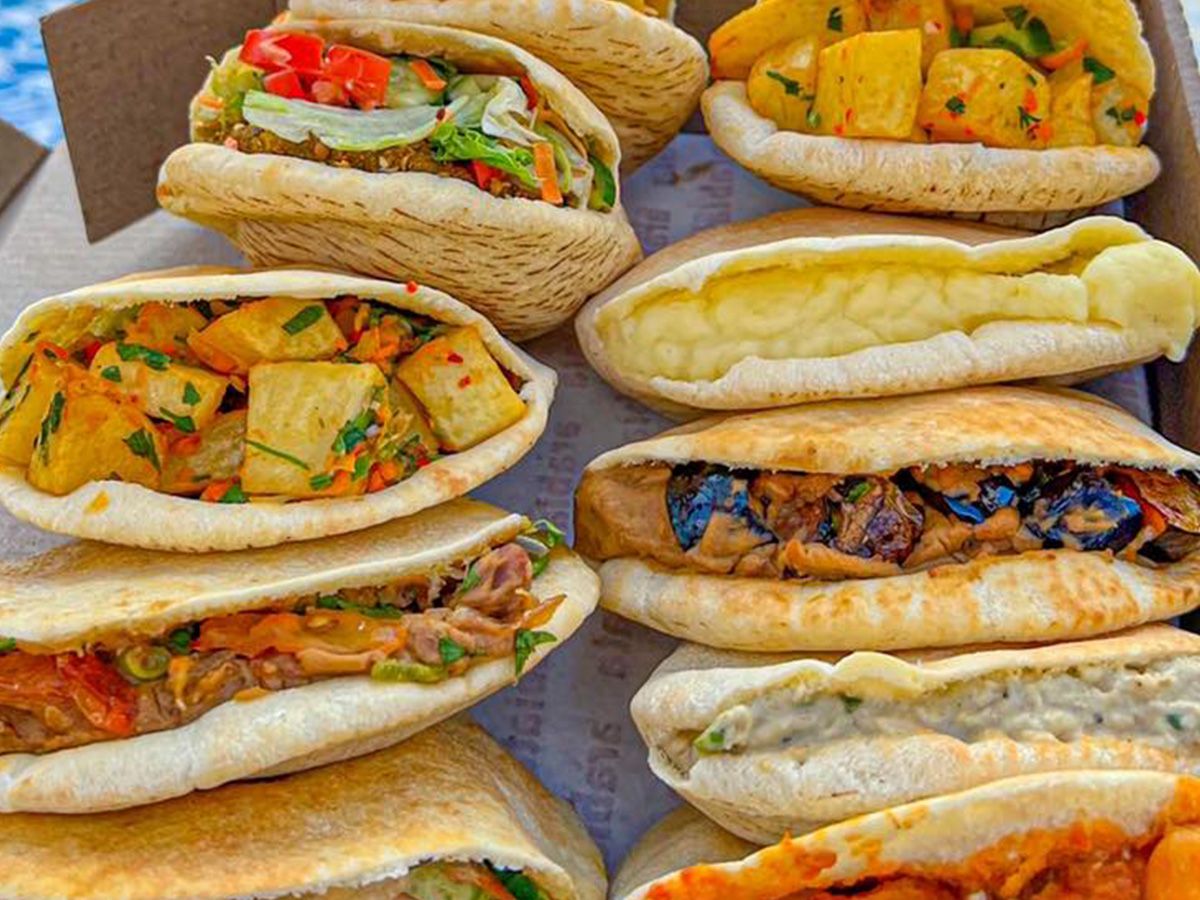 Shami Falafel Sandwich