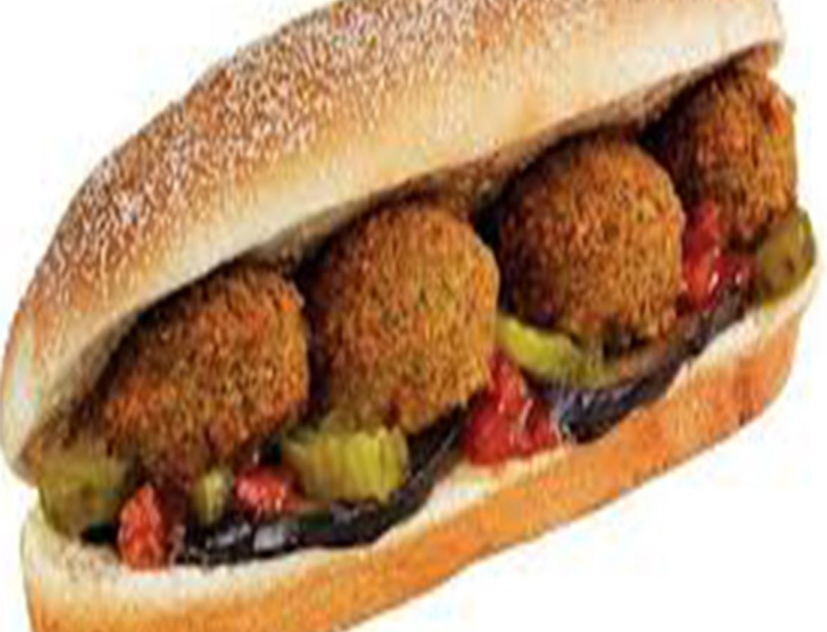 Plain Falafel Sandwich