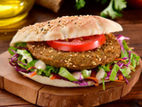 Alexandrian Stuffed Falafel Sandwich