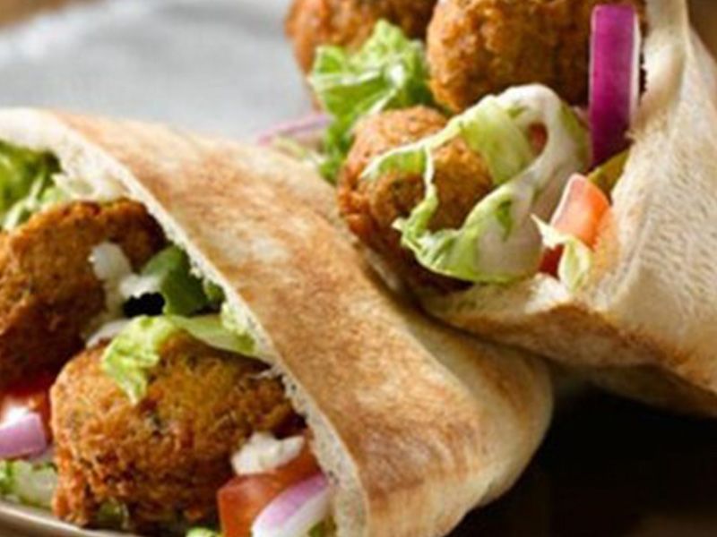 Falafel Chickpeas Sandwich