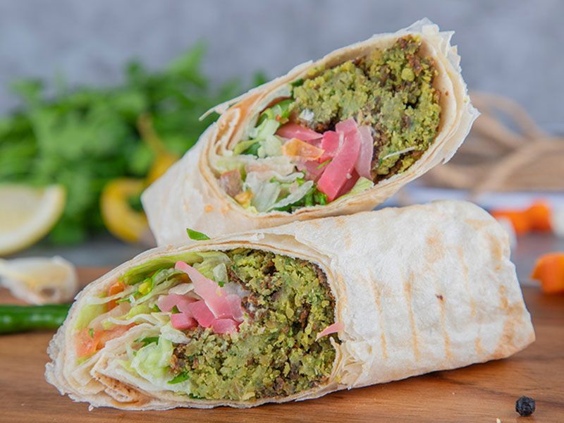 Syrian Falafel Sandwich