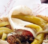 Lebanese Falafel Sandwich