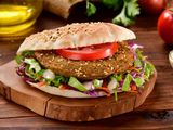 Alexandrian Stuffed Falafel Sandwich