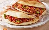 Foul With Oriental Sausage Sandwich