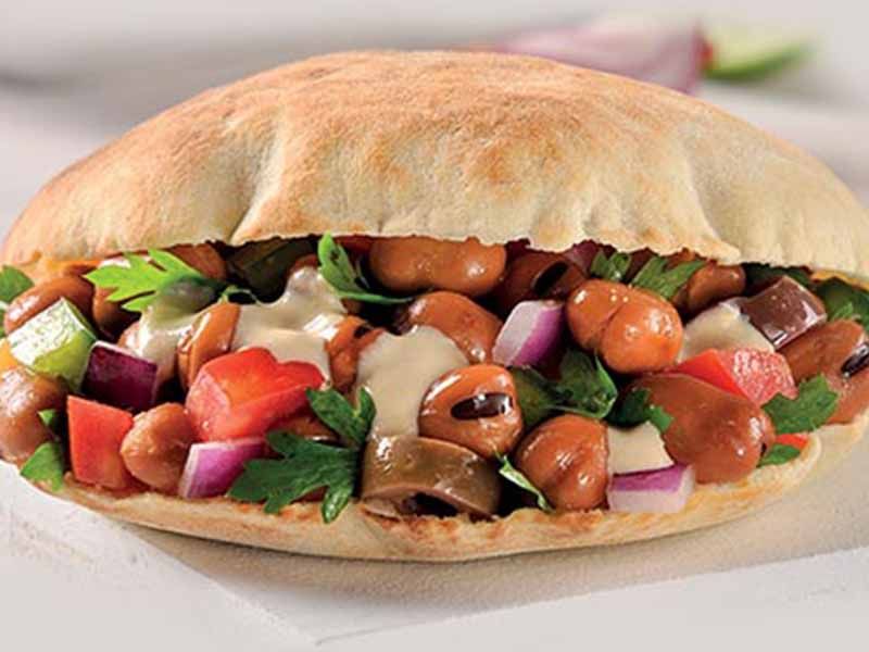 Alexandrian Foul Shami Sandwich