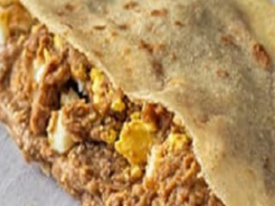 Foul With Egg Sandwich