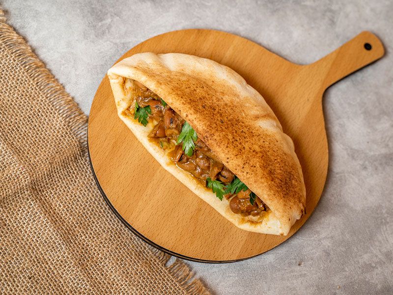 Foul Sandwich With Fried Egg