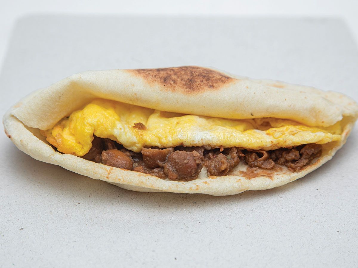 Foul With Eggs Sandwich