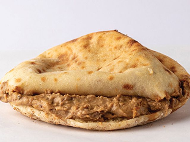 Foul with butter sandwich