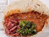 Hot Dog Foul Sandwich