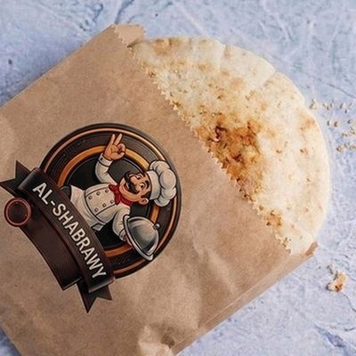 Foul Sandwich on Baba Ghannoug