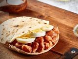 Foul With Eggs Sandwich