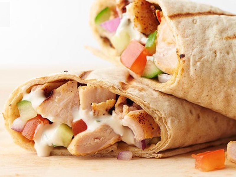 Syrian Figroll With Smoked Turkey Sandwich