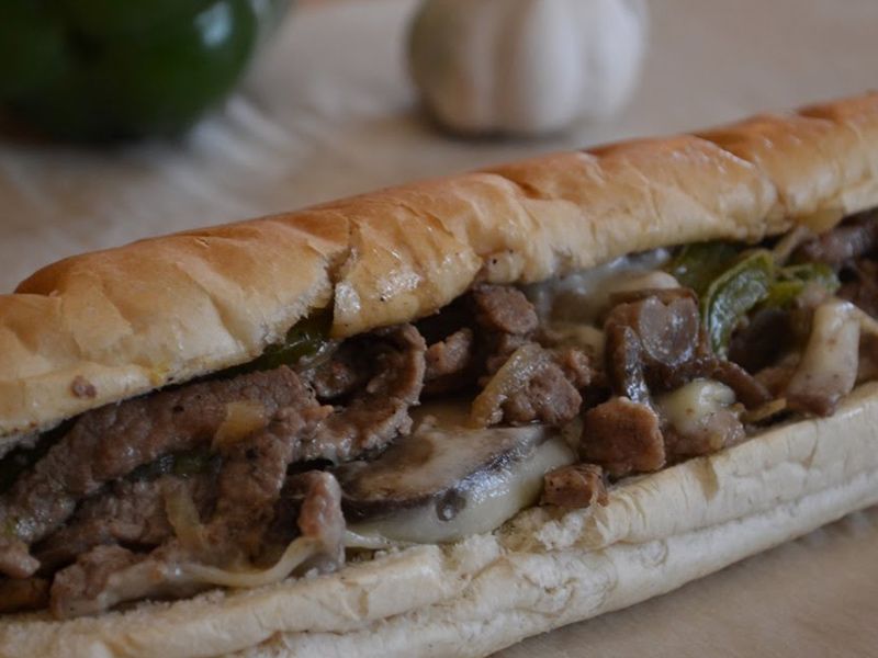 Philly Cheese Steak Sandwich