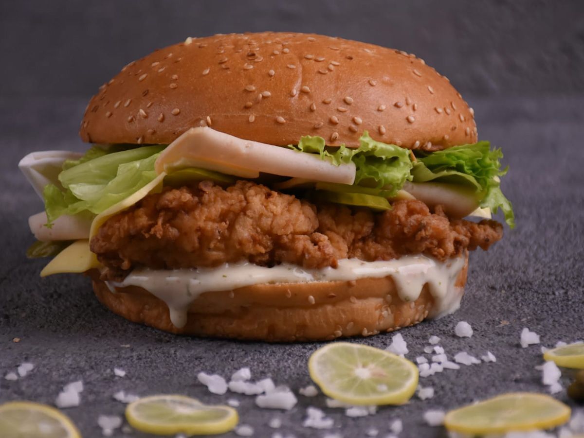 Bun Burger Fillet Sandwich