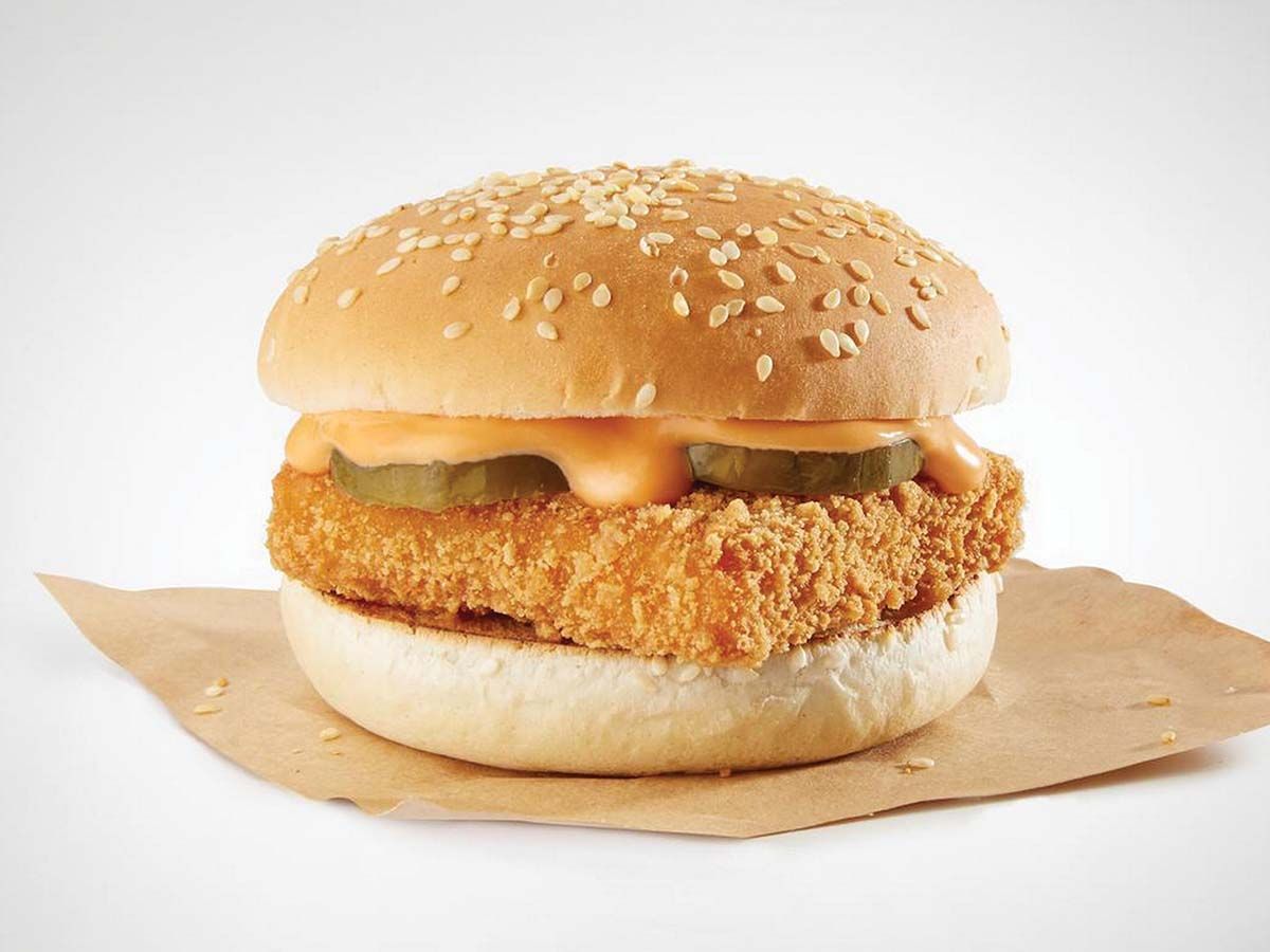 Fillet with Cheddar Bun Sandwich