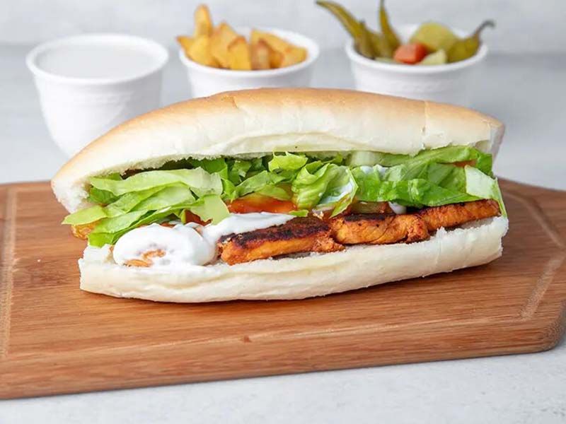 Grilled Fillet Fish Sandwich