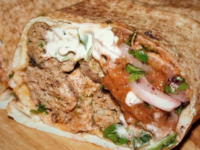 Kebab sandwich