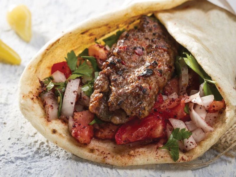 Kebab sandwich