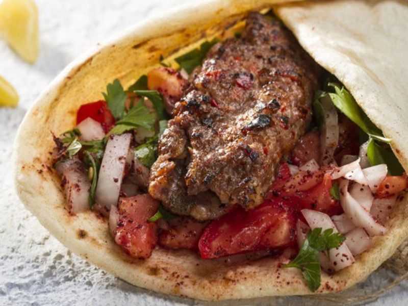Kebab sandwich