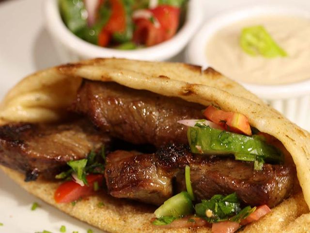 Beef Kebab Sandwich
