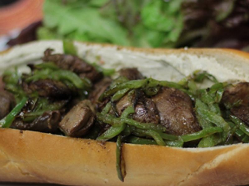 Grilled Liver Sandwich
