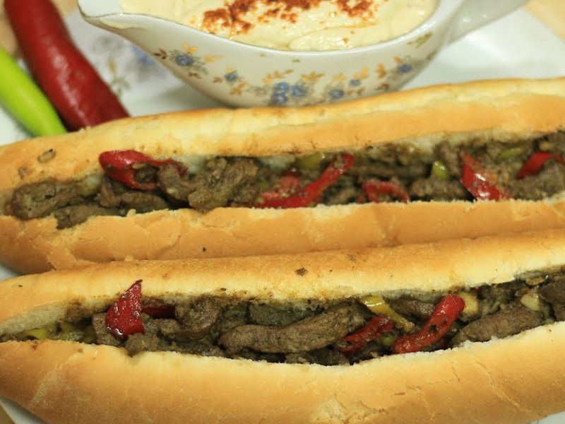 Alexandrian Liver Sandwich