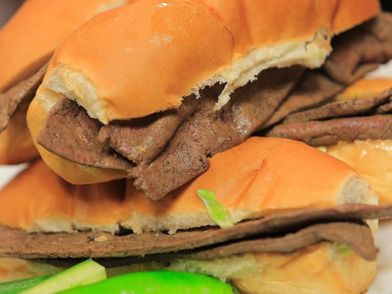Grilled Liver Sandwich