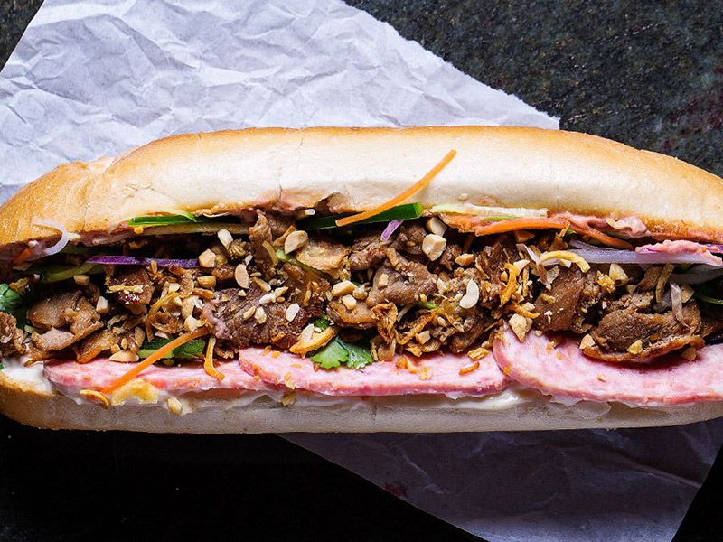 Grilled Liver Sandwich