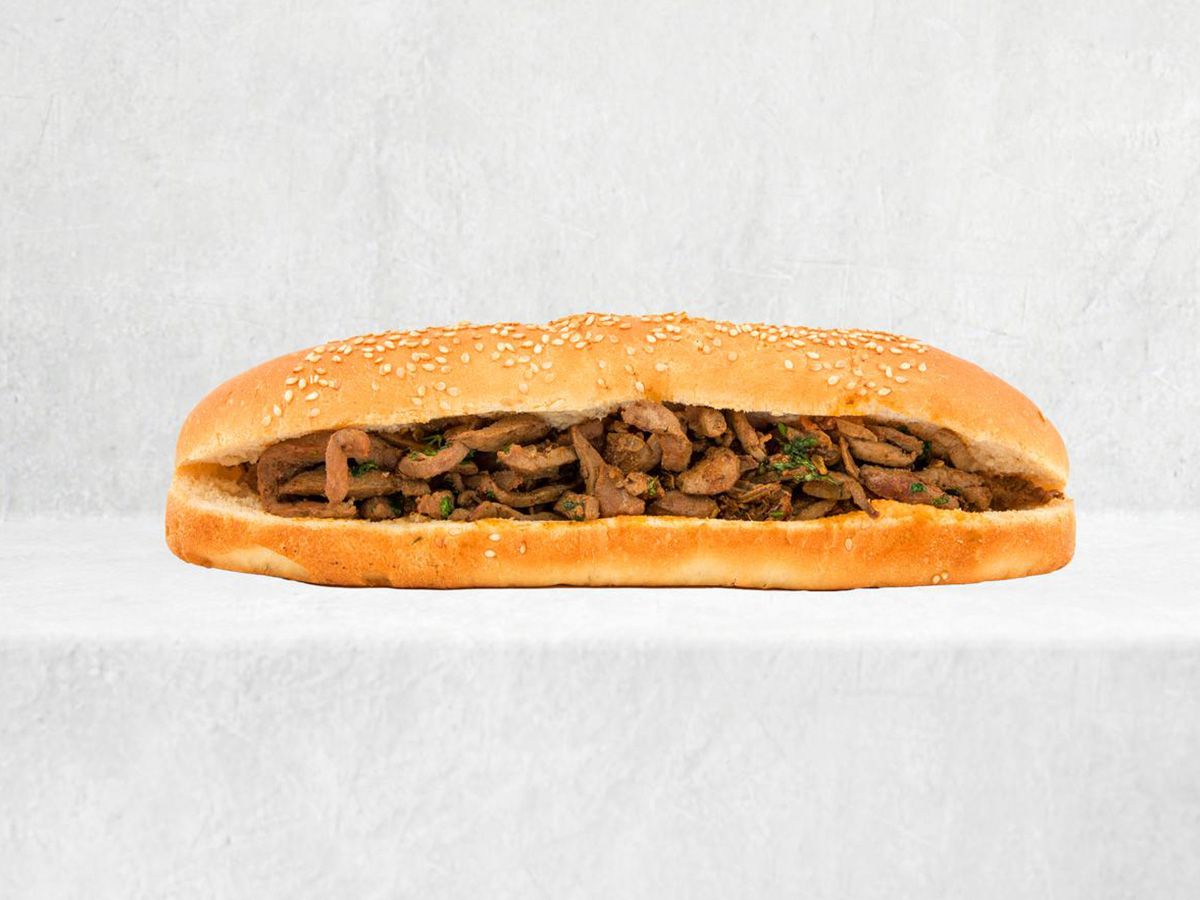 Alexandrian Liver French Bread Sandwich