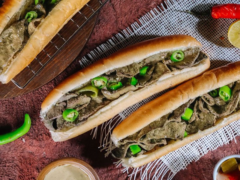 Alexandrian Liver Sandwich