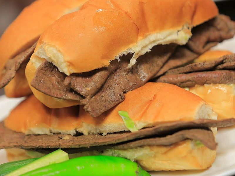 Alexandrian Liver Sandwich