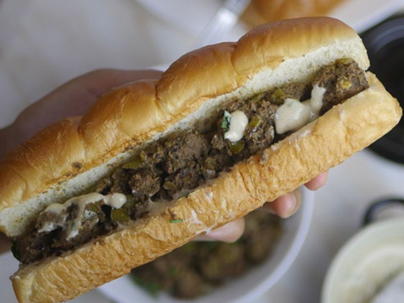 Alexandrian Liver Sandwich