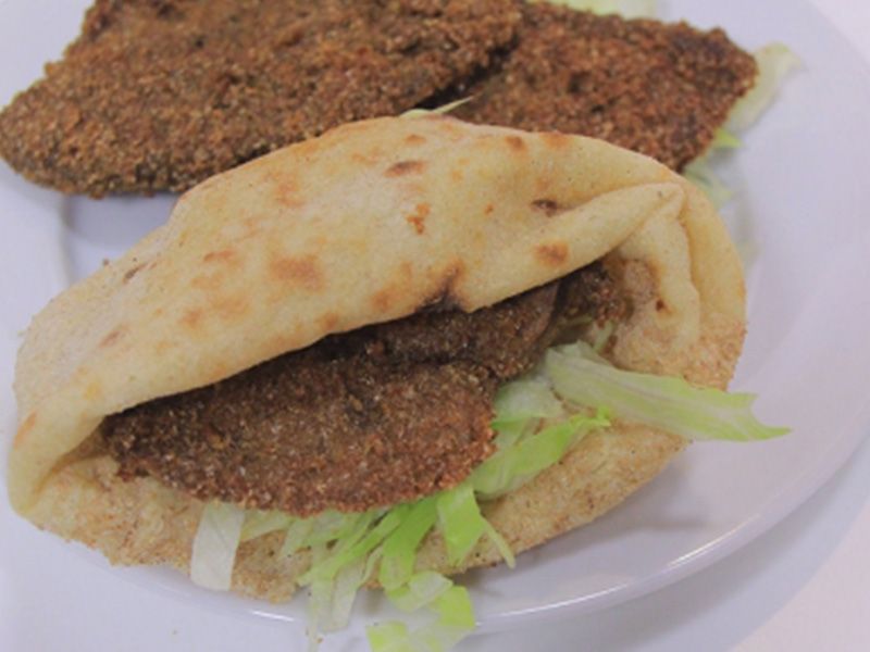 Liver With Bran Sandwich