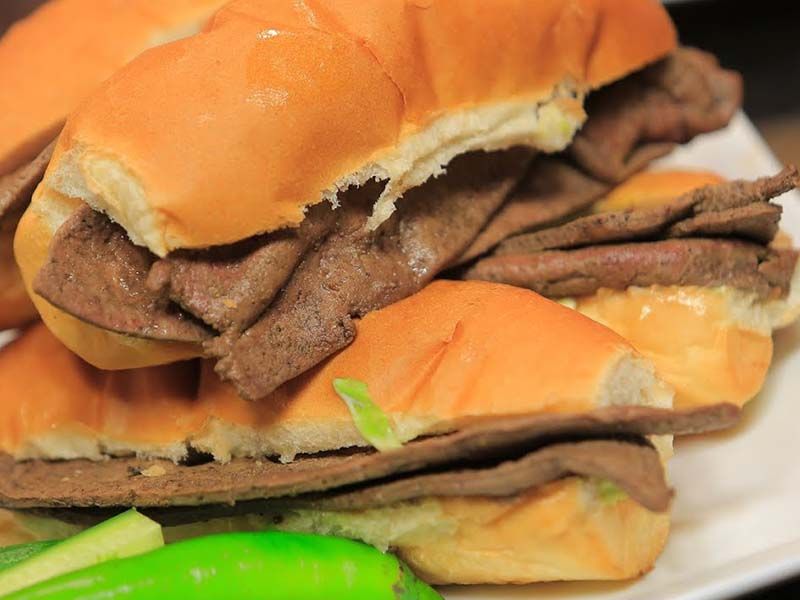 Grilled Liver Sandwich
