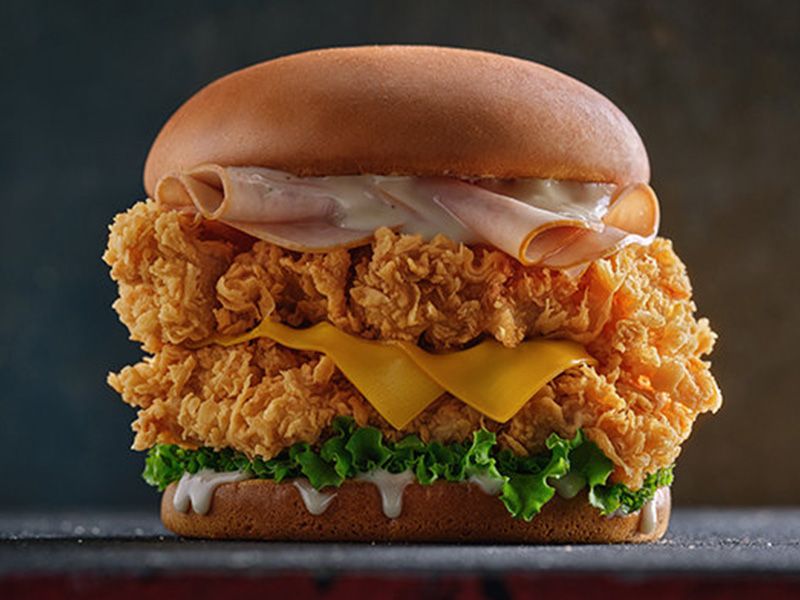 Crispy Chicken Barbecue Sandwich