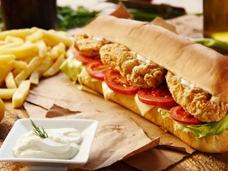 Crispy sandwich