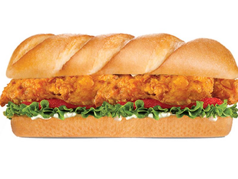 Crispy Kharbino Sandwich