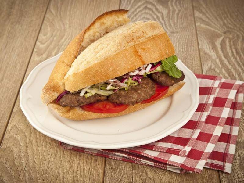 kofta sandwich