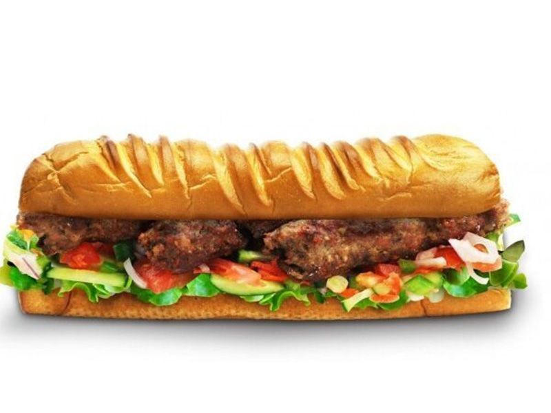 Grilled Kofta Petit Pain Sandwich