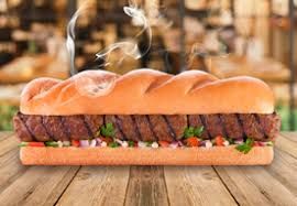 Grilled Kofta Sandwich