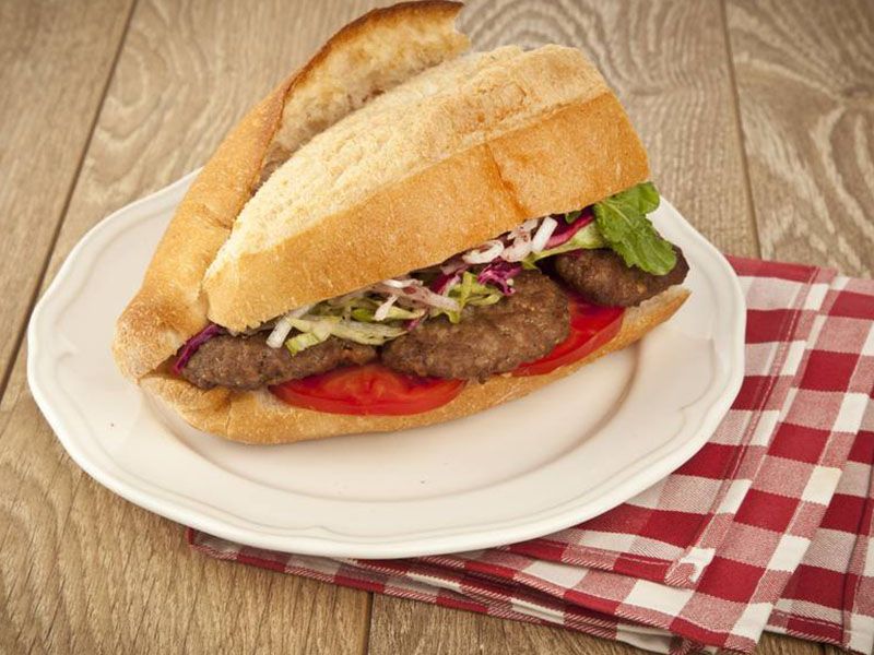 Mutton Kofta Sandwich